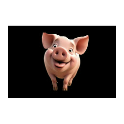 Reference pig character